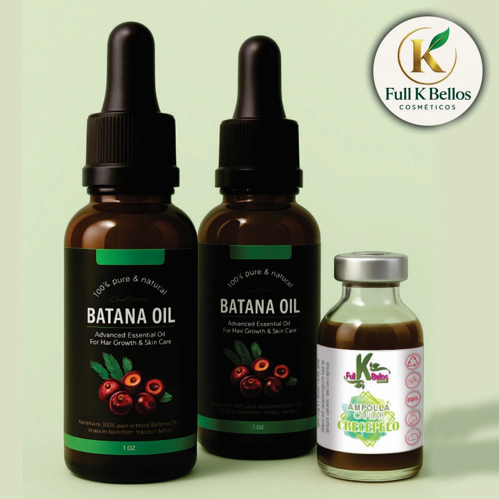 2 batana oil 30ml+ 1u crecepelo 25ml